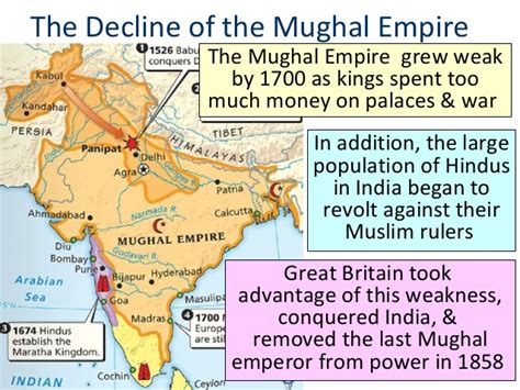 A Batalha de Plassey; o declínio do Império Mughal e o início da dominação britânica na Índia